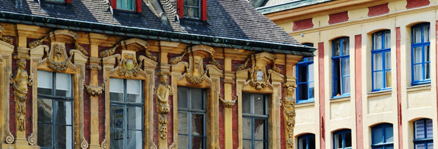 carnet de voyage Lille place de la bourse